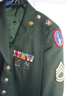 US Army Washington DC District Uniform Coat & Slacks with Insignia 