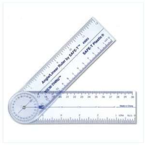   22 Pack LEARNING RESOURCES SAFE T ANGLE/LINEAR RULER 