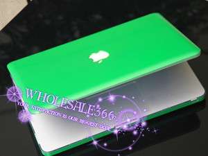 green SOLID Hard Case Cover for NEW Macbook PRO1515.4  