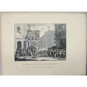  Masquerades Operas Burlington Gate 1761 Hogarth Print 