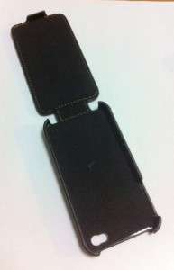   iPhone 4 Ultra Handmade Leather Hard Case Jacka Flip Type Apple New