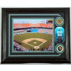  Florida Marlins Dolphin Stadium Photomint With Infield 