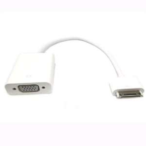  Dock Connector To VGA Adapter Cable for Apple iPad 
