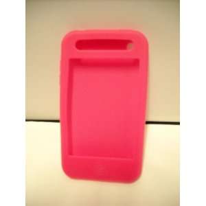    Dark Pink Silcone Cover For IPhone 3GS New 