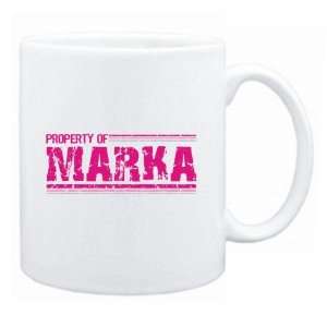  New  Property Of Marka Retro  Mug Name