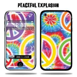   Sticker for Apple iPhone 3G/3GS 8GB 16GB 32GB   Peaceful Explosion