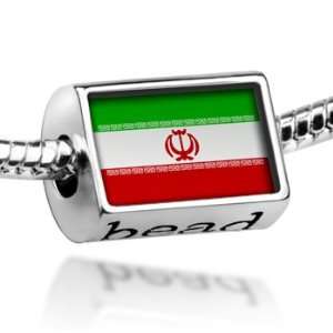  Beads Iran Flag   Pandora Charm & Bracelet Compatible 