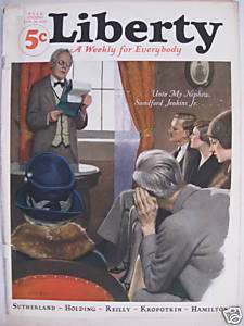 Liberty Magazine   January 26, 1929 *Thrasher* ADS  
