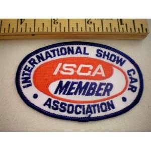   International Show Car Accociation ISCA Member Patch 