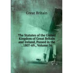  The Statutes of the United Kingdom of Great Britain and 