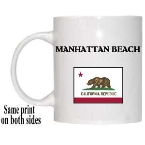  US State Flag   MANHATTAN BEACH, California (CA) Mug 
