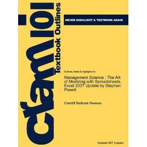  Studyguide for Management Science The Art of Modeling 