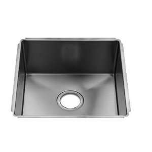  J7 16 x 17.5 Undermount Stainless Steel Single Bowl 