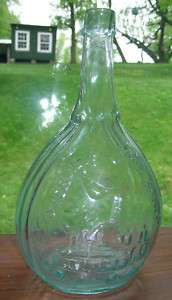 1850s Jenny Lind Bottle FISLERVILLE GLASS WORKS  