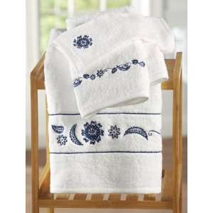  Westbrook Navy & Blue Bathroom Towel Set By Collections 