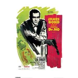  James Bond Dr No French Poster