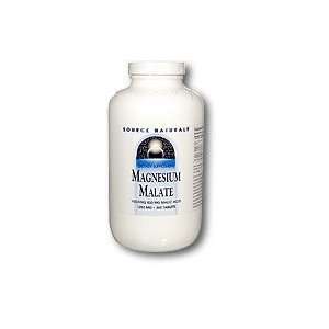  SOURCE NATURALS Magnesium Malate 1250mg 360 TAB Health 