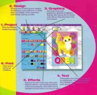 Lisa Frank Paper Play Studio PC CD kids create art greeting cards 