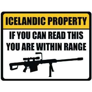  New Caution  Icelandic Property  Iceland Parking Sign 