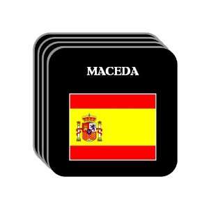  Spain [Espana]   MACEDA Set of 4 Mini Mousepad Coasters 