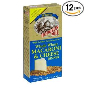 Hodgson Mill Macaroni & Cheese Whole Wheat, 7.2500 ounces (Pack of12)