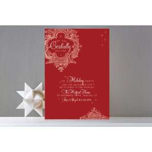  Winter Sparkle Holiday Party Invitations by SunnyJ 