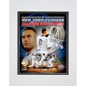 Derek Jeter All Time Yankee Hit Leader PF Gold Limited Edition 