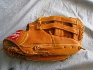 JOSE CANSECO RIGHT HAND BASEBALL GLOVE RAWLINGS RBG58T 12.5   
