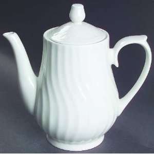  Lynns China Imperial Tea Pot & Lid, Fine China Dinnerware 