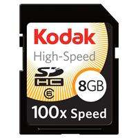Lexar Media (KSD8GBHSBNA100) 8GB KODAK SDHC High Speed Card  