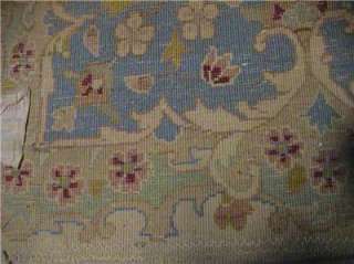 Semi Antique Kerman Oriental Carpet Rug, ~9 by 12  
