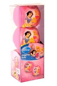 Disney Princess 3 x Juggling Balls Soft Bean Bag BNIB  