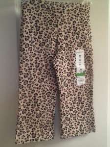 Jumping Beans Cheetah Print Knit Pants  
