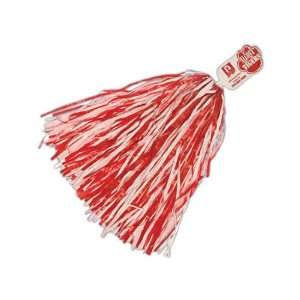  handle, 500 streamers   Mascot pom poms with molded plastic handles 