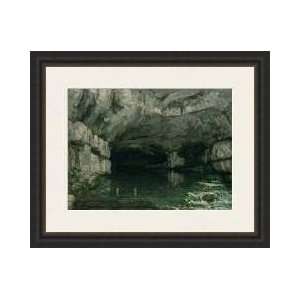  The Grotto Of The Loue 1864 Framed Giclee Print