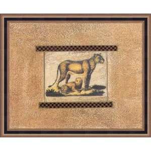  Lioness by Joyce Combs   Framed Artwork