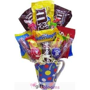  Lots of Dots Sweet Stacker Candy Bouquet