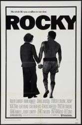 Rocky   ORIGINAL MOVIE POSTER 1SH 1976  