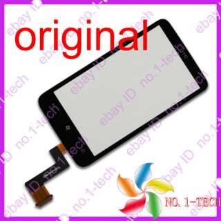Original Touch Digitizer Screen glass For HTC 7 trophy  