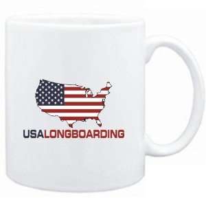  Mug White  USA Longboarding / MAP  Sports Sports 