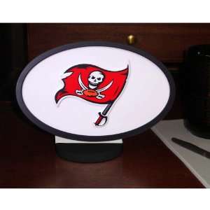    Tampa Bay Buccaneers NFL Logo Art With Stand