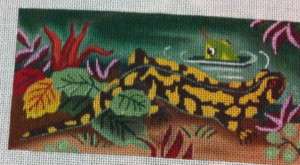 Amanda Lawford Reptile Canvas 18M 3.5X7  