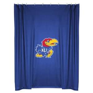 Collegiate Kansas Jayhawks Locker Room Shower Curtain  