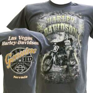 find this shirt anywhere else las vegas harley davidson logo at back 