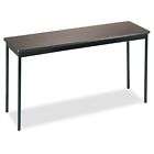 NEW Non Folding Utility Table with Steel Legs, Lamin