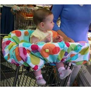 Just Peachy Baby Designer Shopping Cart Cover   Imagination Bubble