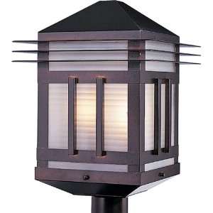  Maxim Lighting 8725PRBU 2 Light Outdoor Pole/Post Lantern 