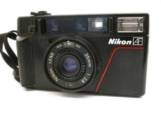 Nikon L35 AF AutoFocus 35mm Point & Shoot Film Camera—EXCELLENT 