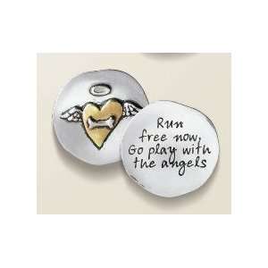 Coin / Token, Angel Pet Memory   Dog, Run free now. Go play with the 