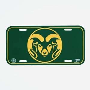  Colorado State Rams License Plate   NCAA License Plates 